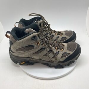 Merrell Mid Moab 3 Boots Mens 12 Brown J035869 Hiking Waterproof Shoes